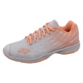 Yonex Badminton Shoes Aerus Z 2 (Lightweight) Grey/Orange Women